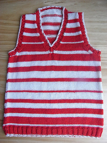 4 Ply Vee Neck Vest