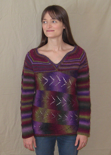 Shelly's Spiral Sweater