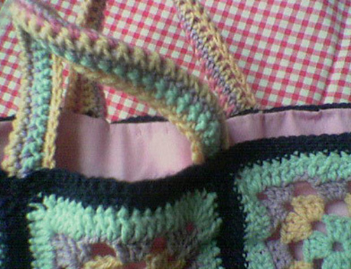 Sweet and Chic Granny Square Bag