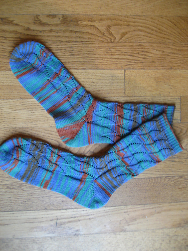 Tipsy Triangle Socks