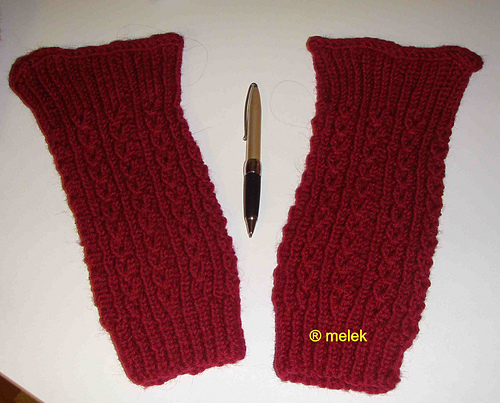 Cable Rib Legwarmers