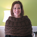 Cabled Mock Capelet pattern 