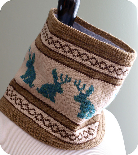 Cowichan Jackalope Cowl
