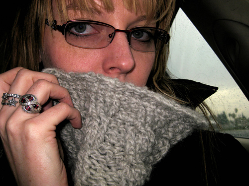Crochet Cabled Cowl