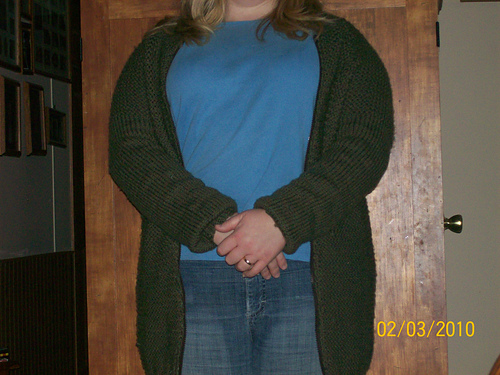 Funnel Neck Cardigan
