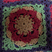 Circle in a Square Throw #10458 photo 3
