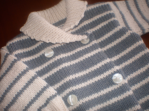 Striped Jacket for Baby
