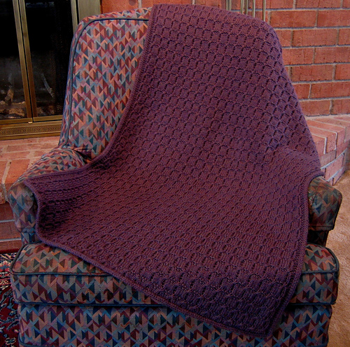 Ravelry: Surrounded Afghan and Lap Robe pattern by Susan Rainey