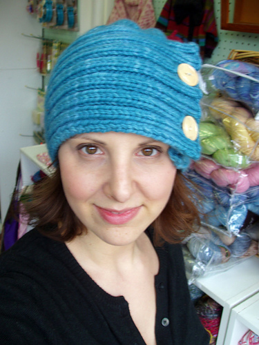 Vintage Button & Rib Hat