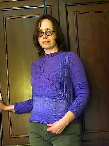#12 Mitered Mock Turtleneck
