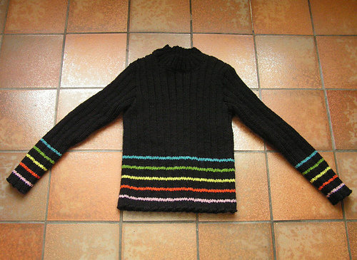 586 - Pull col amovible