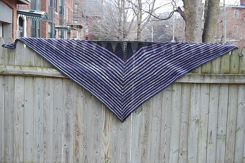 Handspun Showcase Shawl
