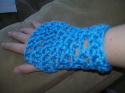 Easy Fingerless Mitts