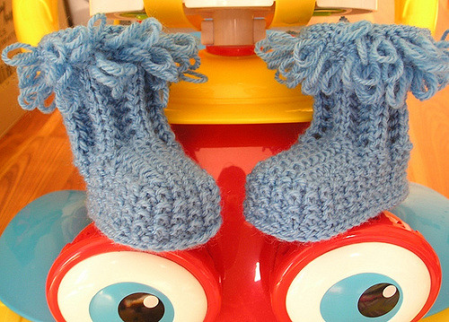 Loops Booties for Baby