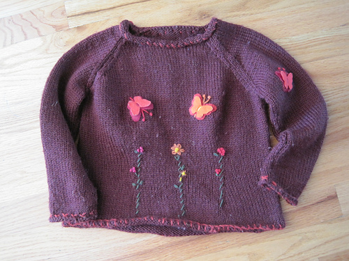 pull les papillons