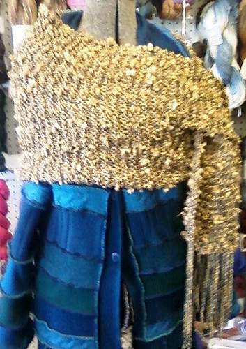 Boobamabob or Shawl Wrap with Corded Fringe