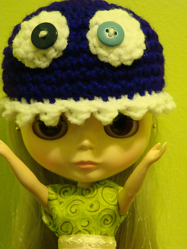 Blythe Monster Hat photo 3