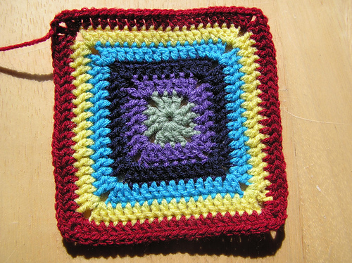 Ravelry: Square Target pattern by Jan Eaton