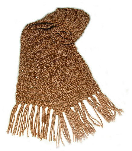 Tunisian Crochet Scarf