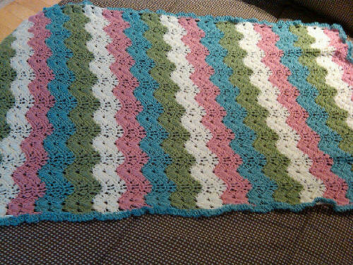 Ripple Shells Blanket