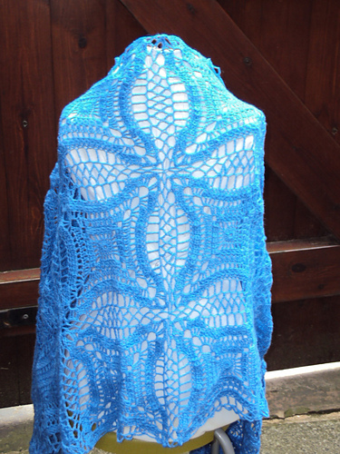 #19 Lace Motif Stole
