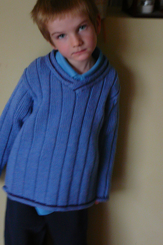 Jumper #3 with cross over V neck