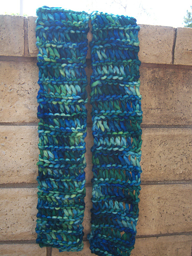 Malabrigo Rasta One Skein Scarf - bykaitycreates