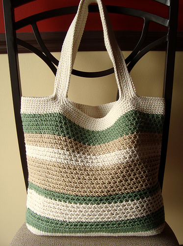 Textured Mesh Tote