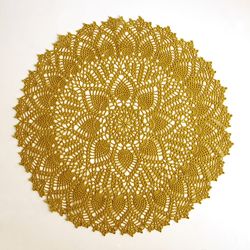 Double Pineapple Doily