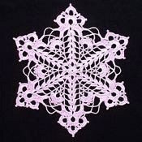 Cut-Glass Snowflake Doily