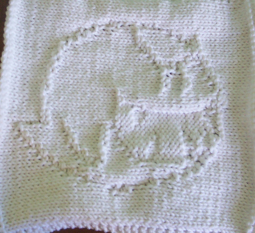 Boo Washcloth