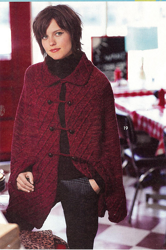 #19 Cabled Cape 