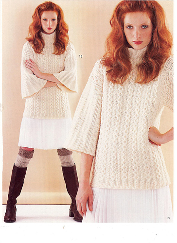 #10 Cabled Turtleneck