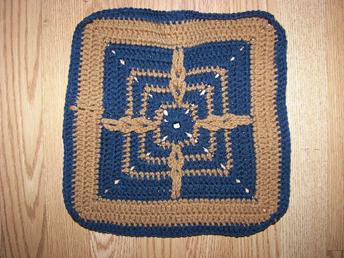 Chained Compass Motif with 9" & 12" variations
