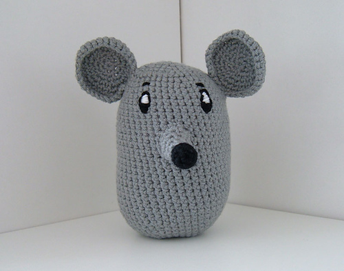 Amigurumi Mouse Doorstop photo 5
