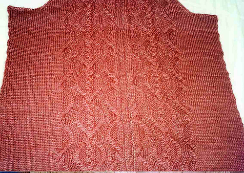Long Cabled Cardigan photo 3
