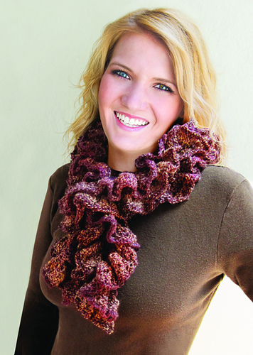 Crazy Lace Sea Knittle Scarf