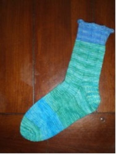 Surprise Cake Mix Sock Pattern