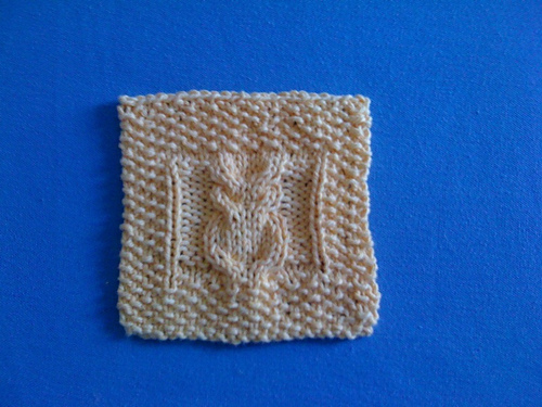 Mini Owl Washcloth