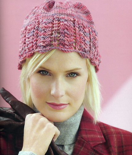 Scalloped-Edge Beanie