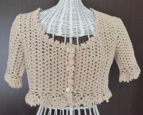 29-210-21 Crochet Bolero photo 3