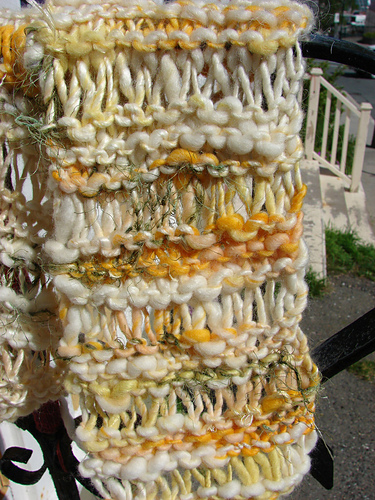 Happy Joy Drop Stitch Scarf