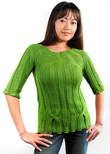 1407 Form Fitting Ribbed Top