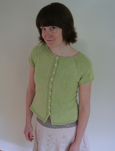 Classic Silk Short-Sleeve Top