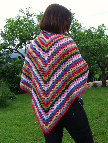 Granny Stripes Shawl