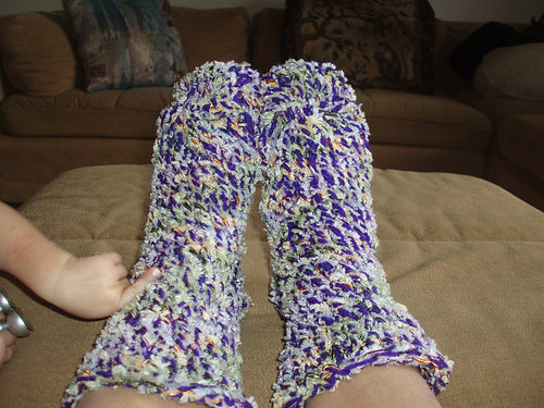 Plushy Slipper Socks