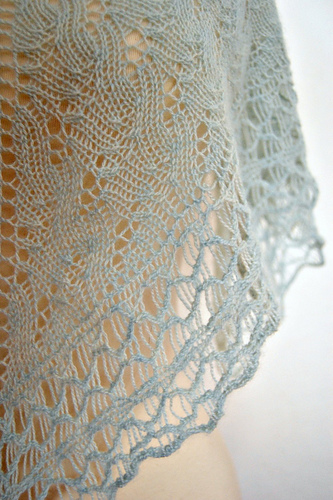 Jade Cashmere One Skein Shawl