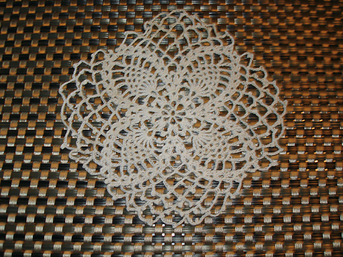 Orange Flower coasters
