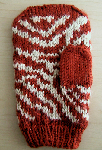 Little Zebra Mittens