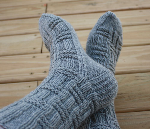 Double Basket Socks